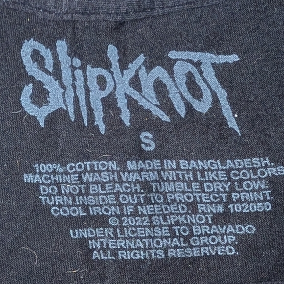 Slipknot Graphic Tee Black Women's Small - Picture 2 of 3
